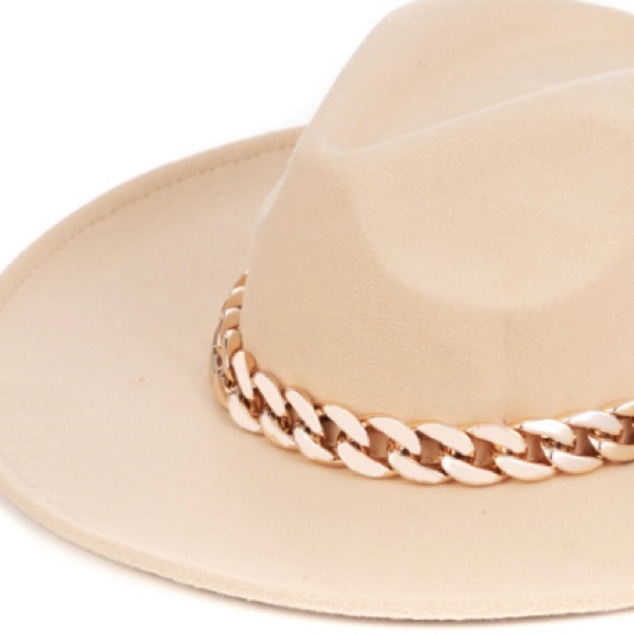 Bulky Chain Western Hat cream color - Picture 3 of 6